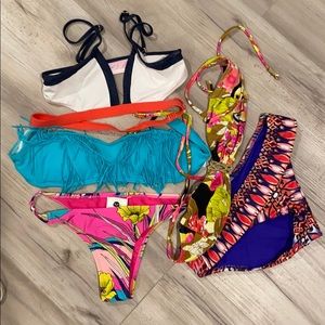 Bikinis small l space billabong H&M Becca roxy